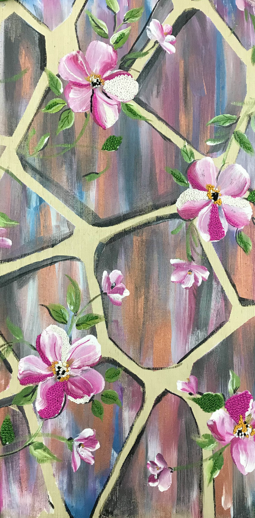 Bellissima Fine Handpainted Floral