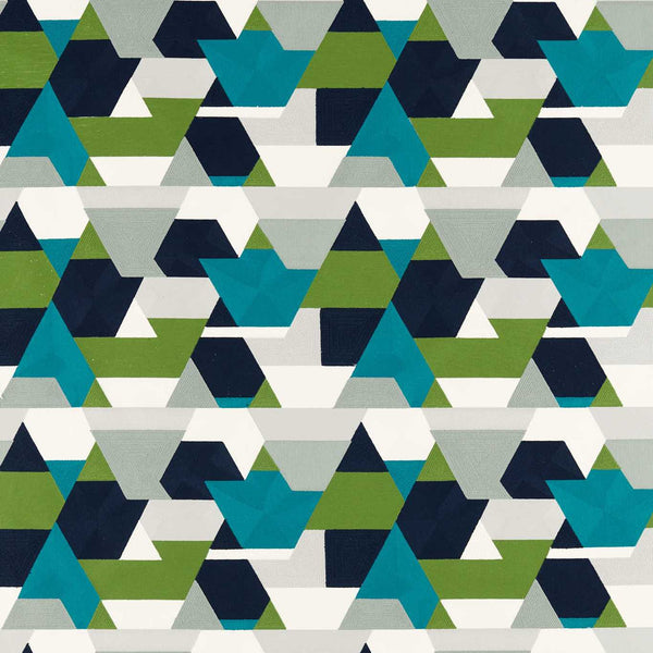 Popova Sea Glass/Forest/Ink | Harlequin