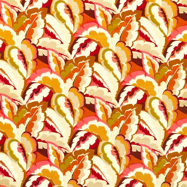 Calathea Velvet Amber/Rosewood/Pomegranate | Harlequin