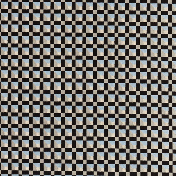 Blocks Cornflower/Black Earth | Harlequin