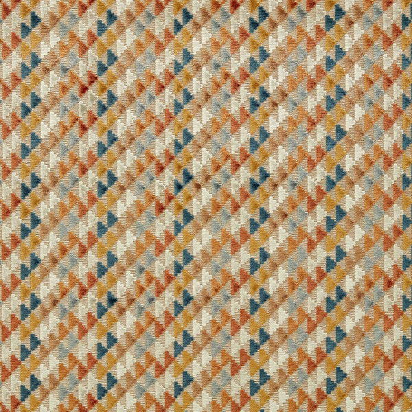 Vidi Tiger/Taupe/French Blue | Harlequin
