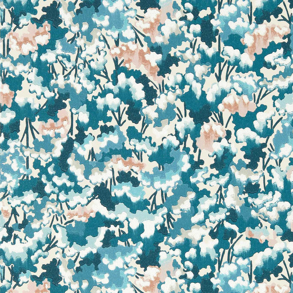 Tree Tops Midnight Positano Cornflower — Harlequin