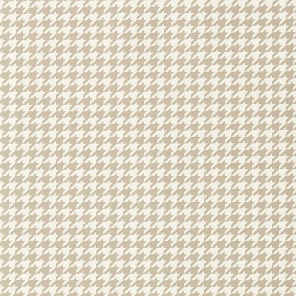Houndstooth Taupe Soft Focus — Harlequin