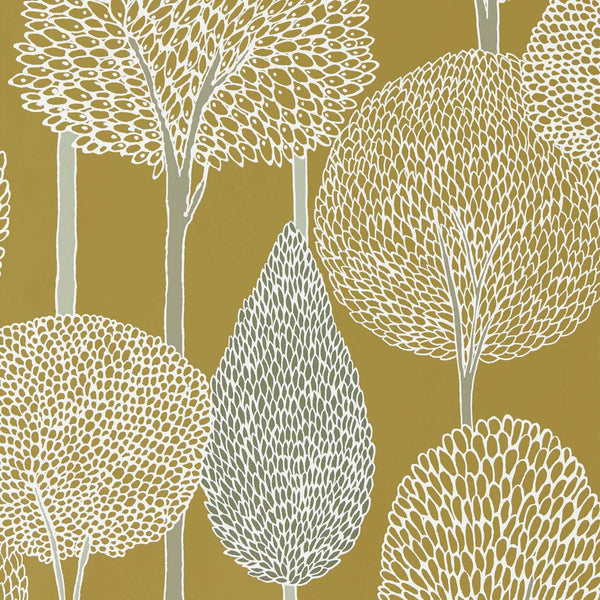 Silhouette Ochre Taupe — Harlequin