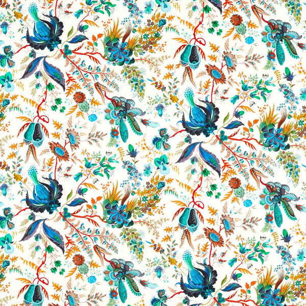 Wonderland Floral Lapis/Emerald/Carnelian | Harlequin