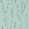 Salice Mint Emerald Wallcovering | Harlequin