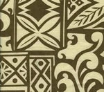 Cognac on Tan Wallcoverings | Home Couture