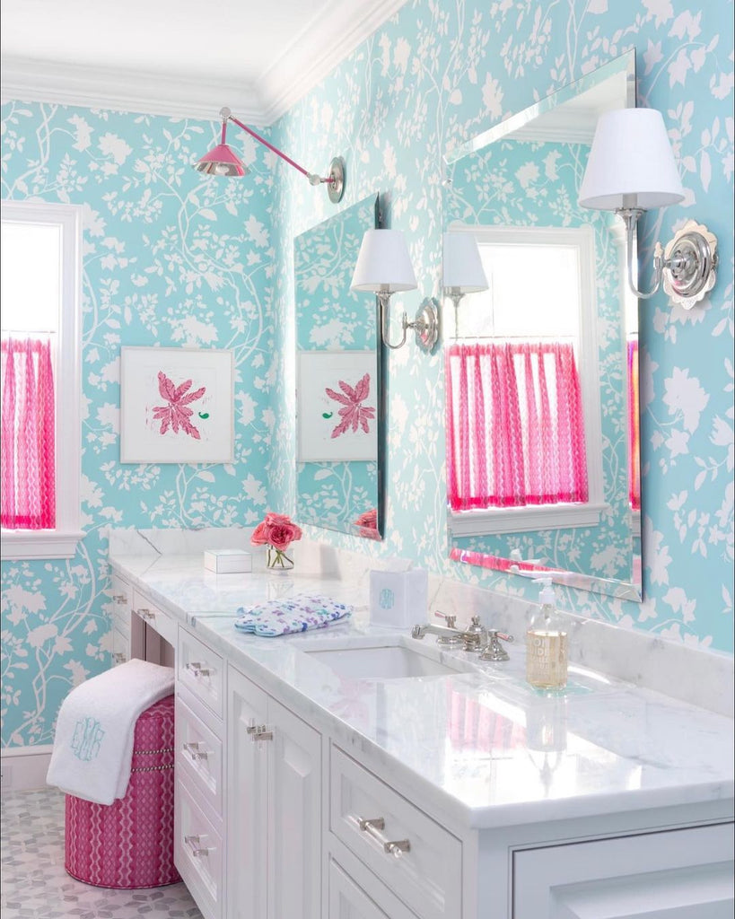 Room setting — Garden Background Kara Adam Interiors