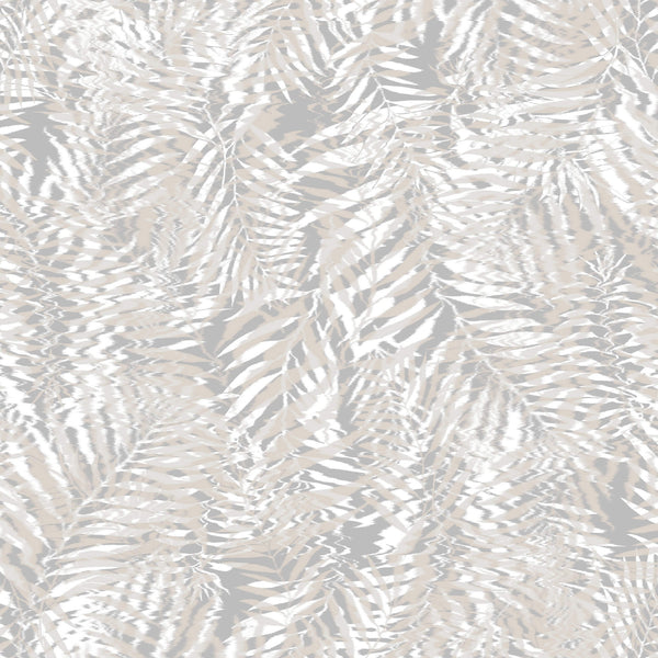 Hazy Palm Silver Sand | Poppy Print Studio Wallcovering