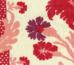 Henriot Floral, Pinks on Ecru