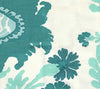 Henriot Floral, Turquoise on Tint