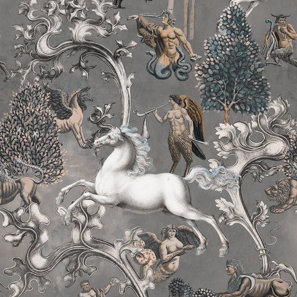 Imaginarium - Grey Wallcovering | Mind the Gap