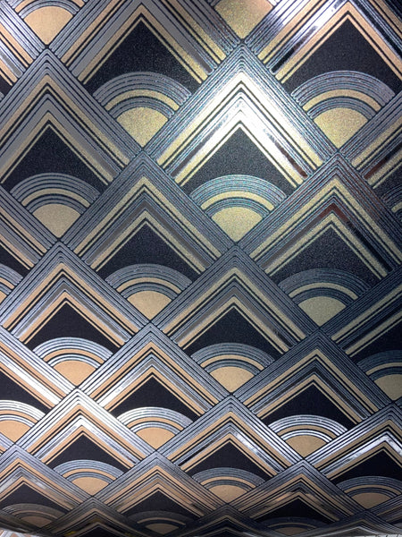 Rainbow of  Authentic 1970s Wallpaper Designs - Designer Wallcoverings and Fabrics