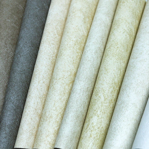Sanremo Jute - Weathered Straw Wallcovering | Phillipe Romano