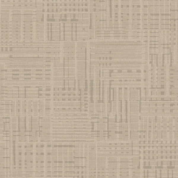 Insight Grid Cobbled Road  Wallpaper (Ng21-15) | Koroseal Type 2 Vinyl | Koroseal
