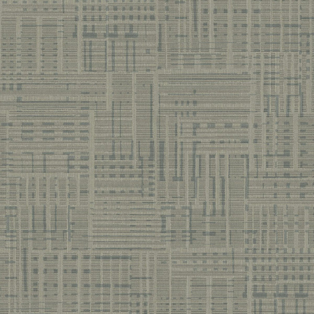 Insight Grid Cove Bay  Wallpaper (Ng21-81) | Koroseal Type 2 Vinyl | Koroseal