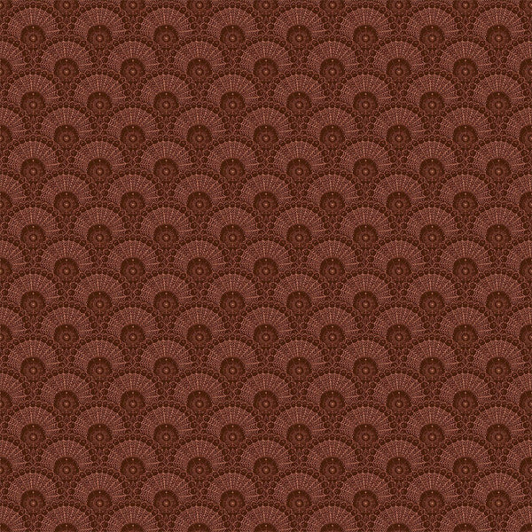 Flabelo Marrón, Roll Vinyl Wallcoverings | Tres Tintas