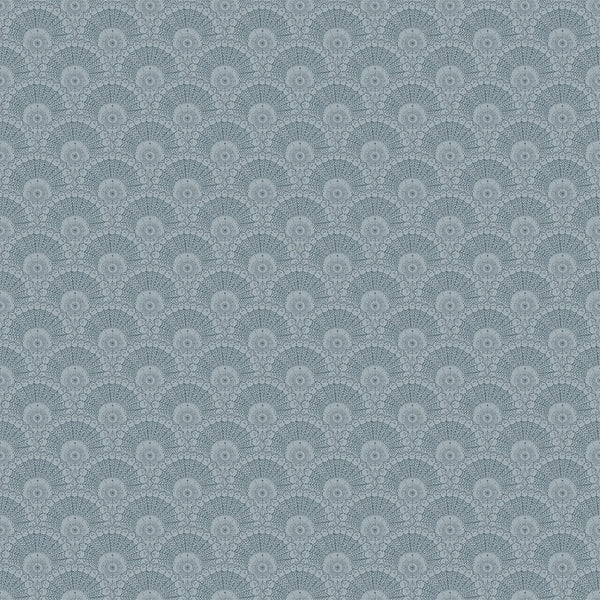 Flabelo Azul, Roll Vinyl Wallcoverings | Tres Tintas