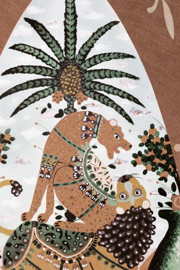 Armalu Metallic Sueded Bronzo Wallpaper | Arte Europe