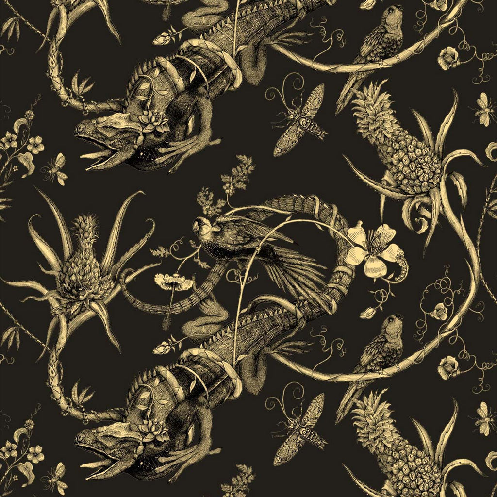 Iguana Superwide Bronze on Brown