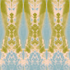 Ikat Damask Blues and Greens