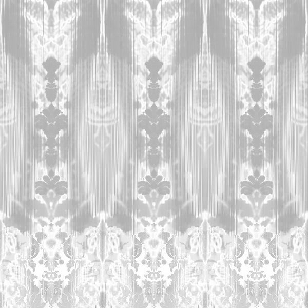 Ikat Damask Greys | Timorous Beasties Wallcovering