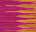 Ikat Stripe Two Color, Magenta / Ochre
