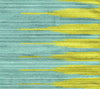 Ikat Stripe Two Color, Turquoise / Asperge