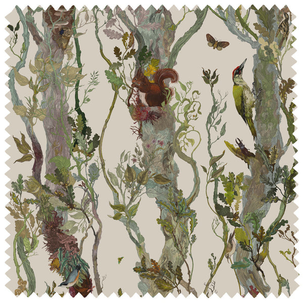 Indie Wood Linen Original | Timorous Beasties Fabric