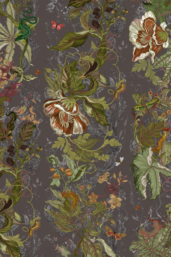 Indie Jungle Clove | Timorous Beasties Wallcovering