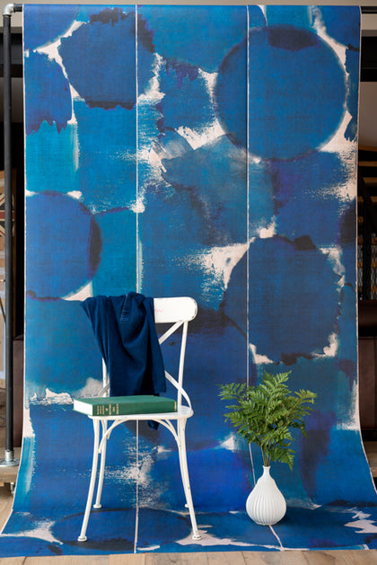 Indigo Marvel - Indigo Marvel Wallcovering | Mind the Gap