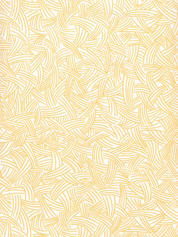 Interweave Inca Screen Printed - White Wallcovering | China Seas