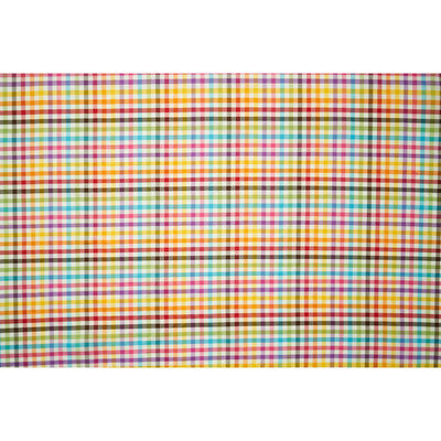 Samples and Purchasing available for Duomo - Multi Multi By Brunschwig & Fils | Festival | Plaid / Check Multipurpose Silk at Designer Wallcoverings and Fabrics