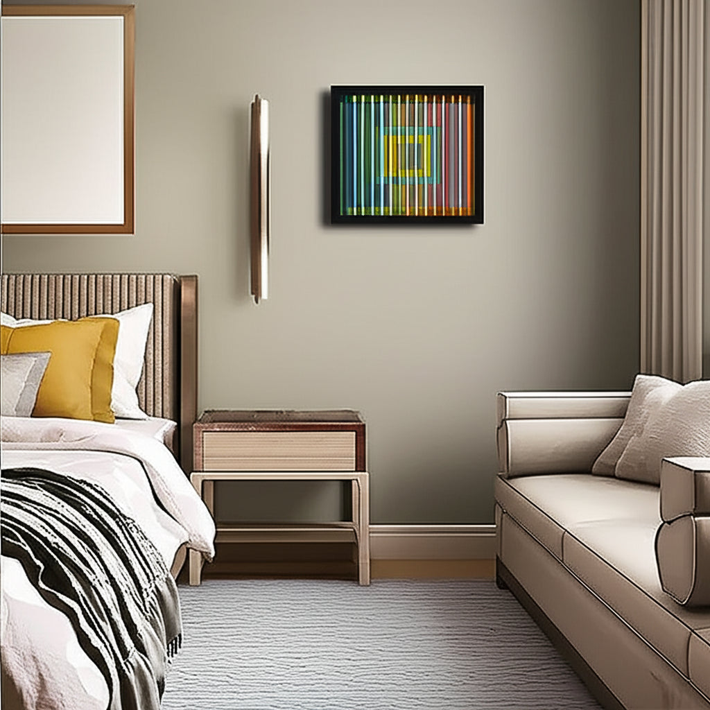 Prismatic Grid Convergence in Bedroom Setting