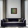 Prismatic Grid Convergence in Elegant Living Room Setting