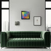 Translucent Spectrum Reverie in Elegant Living Room Setting