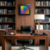 Translucent Spectrum Reverie in Home Office Setting
