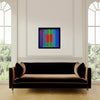 Midnight Spectrum Portal in Elegant Living Room Setting