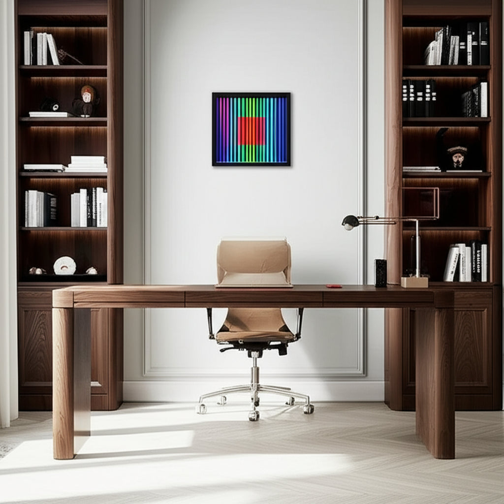 Midnight Spectrum Portal in Home Office Setting