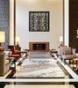Confetti Light Storm in Hotel Reception Setting