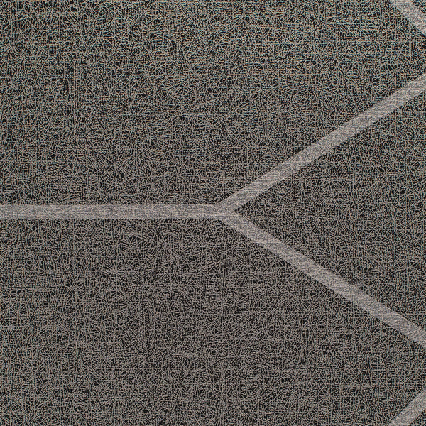Lisbon Katana Geo Black Hole Sun Wallcovering | Phillipe Romano