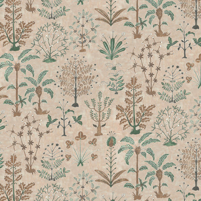 Cynthia Wp - 1 Pink | Kravet Couture | Josephine Munsey Portfolio Ii | Botanical & Floral Wallcovering Print