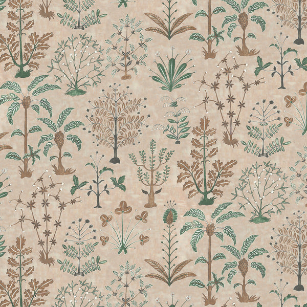 Cynthia Wp - 1 Pink | Kravet Couture | Josephine Munsey Portfolio Ii | Botanical & Floral Wallcovering Print