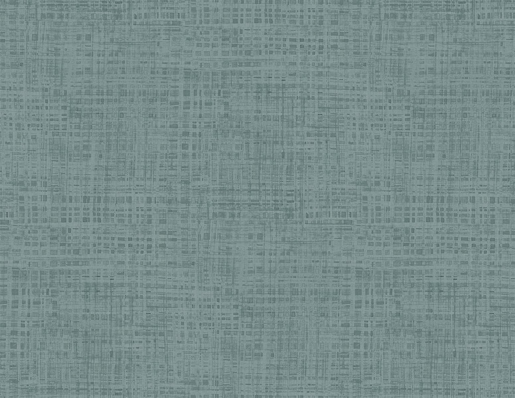 Malibu Ami Wallpaper - Rustic Linen - Steel Blue