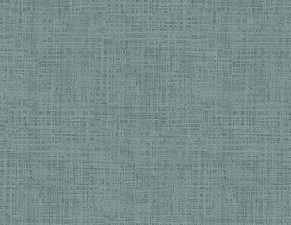 Malibu Ami Wallpaper - Rustic Linen - Steel Blue