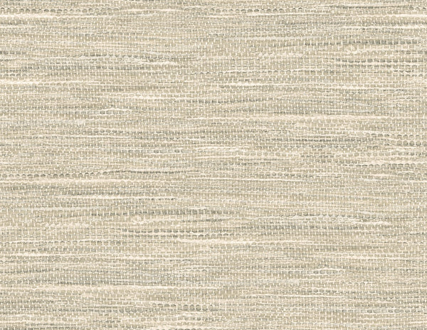 Malibu Rina Wallpaper - Rustic Faux Grasscloth - Warm Stone | Malibu Wallpaper
