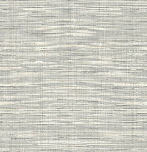 Fentucci Mei Stringcloth Wallpaper - Rustic Textile - Argos Grey | Fentucci