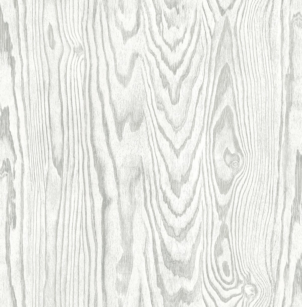 Malibu Nina Wallpaper - Rustic Wood - Fog | Malibu Wallpaper
