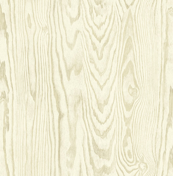 Malibu Nina Wallpaper - Rustic Wood - White Oak | Malibu Wallpaper