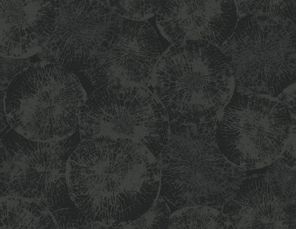 Eren Rustic Abstract - Rich Onyx | Architectural Wallcoverings